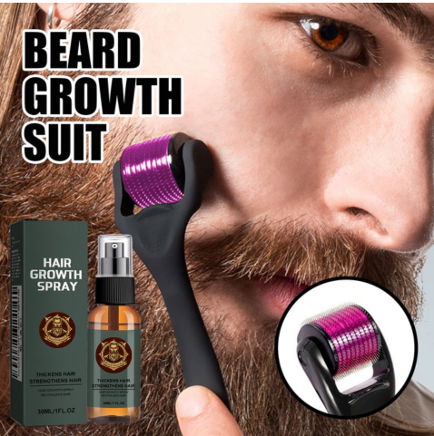Moisturizing Mustache Spray – Growth Stimulant and Beard Thickener