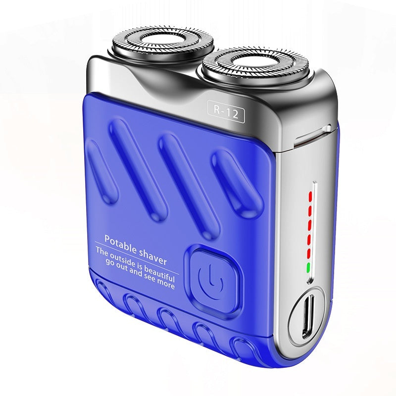 Mini-Rasoir Rechargeable de Poche avec Lame Magnétique Flottante