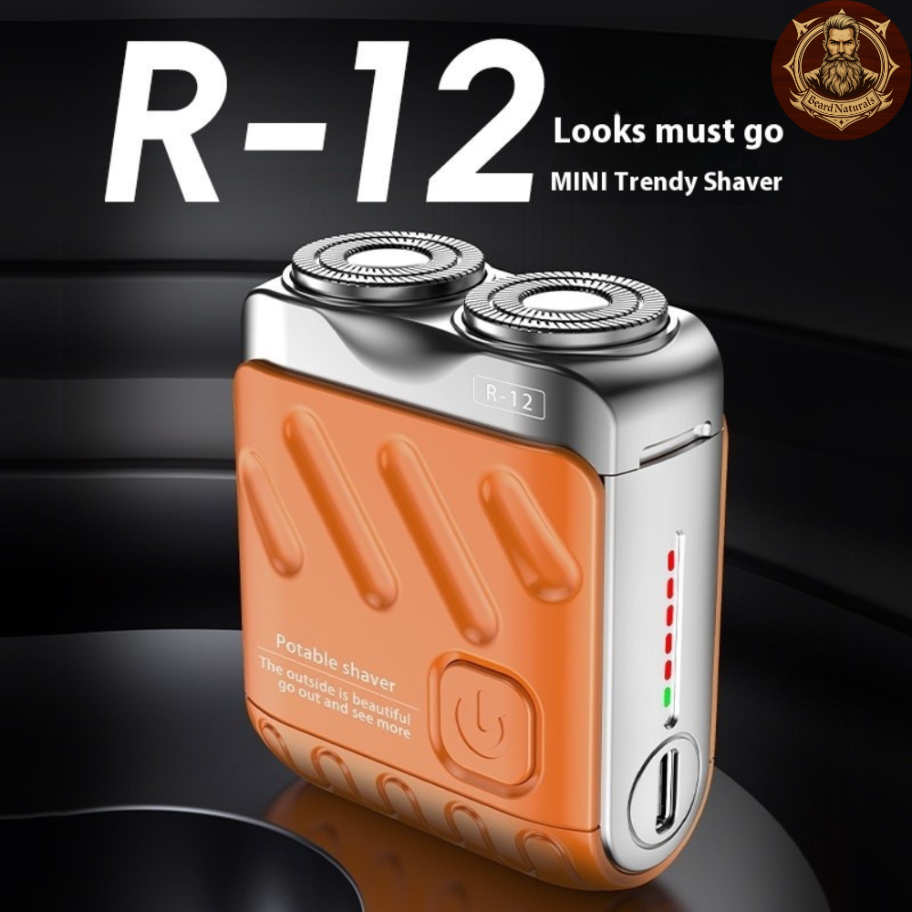 Mini-Rasoir Rechargeable de Poche avec Lame Magnétique Flottante