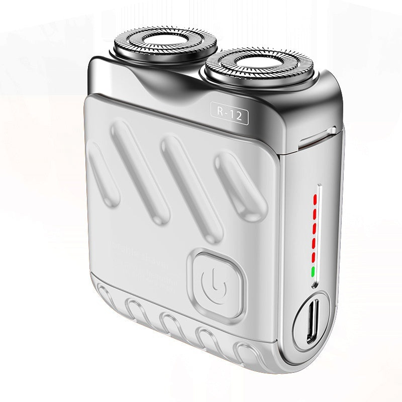 Mini-Rasoir Rechargeable de Poche avec Lame Magnétique Flottante